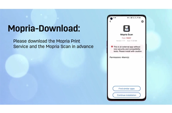 04 Deli Imprimante M2000 Modèle WiFi-Mobile-Mopria
