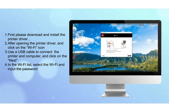 04 Deli Imprimante P2500 Modèle WiFi-Mobile-Mopria
