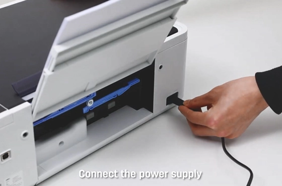 04 Réglages Deli Imprimante D311NW Imprimante à jet d'encre