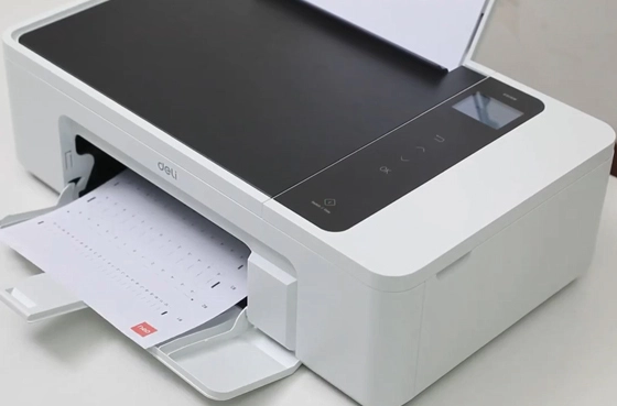 09 Étalonnage via imprimante Deli D311NW imprimante jet d'encre