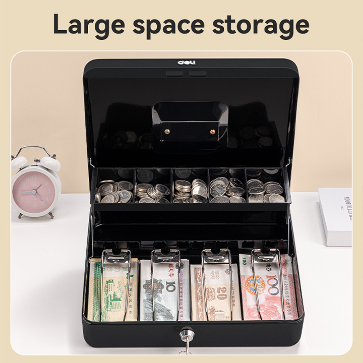 et509 double cash box storage