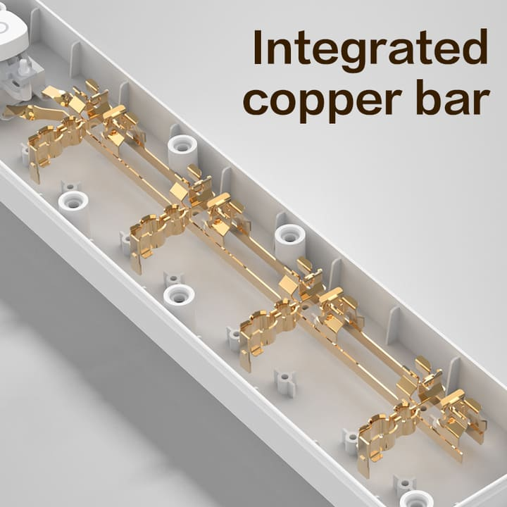 ct703 4 holes 3m universal conventional power strip china