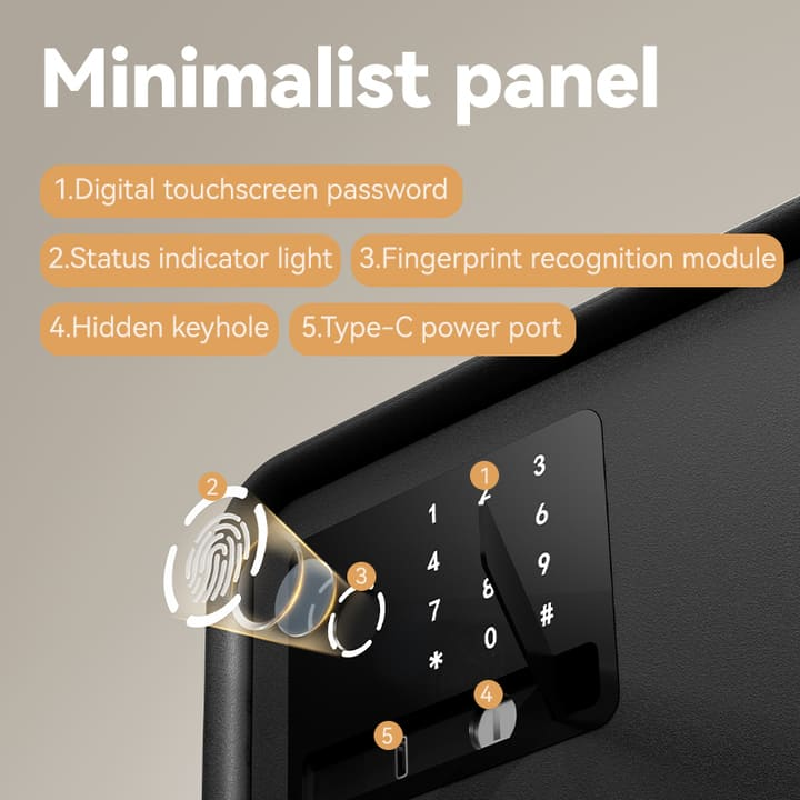 vs4528 gn fingerprint safe china