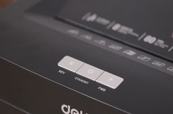 01 Deli ET094 Déchiqueteuse de papier professionnel