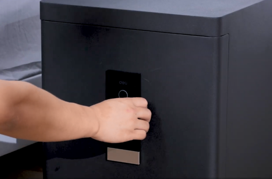 Coffre-fort de porte automatique 01 Deli ET593 Series Commercia