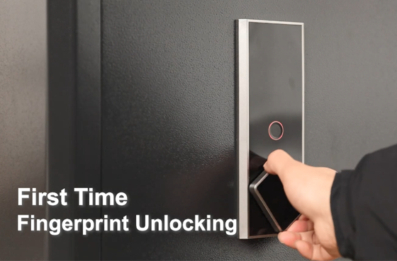 Coffre-fort à empreintes digitales et numérique Premium série 01 Deli ET596