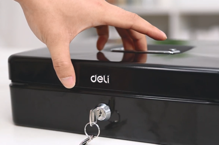 01 Deli ET509 Double Couches Boîte de caisse