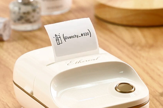 01 Deli ES441 Imprimante d'étiquettes