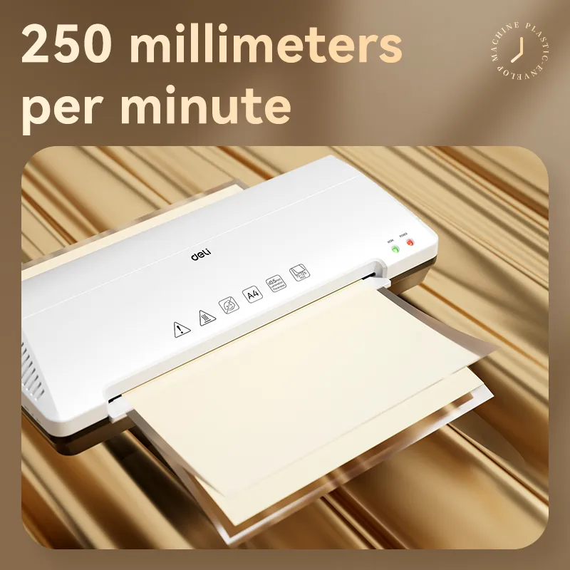 Laminateur pour plastique A4 ET102 70-125 microns
