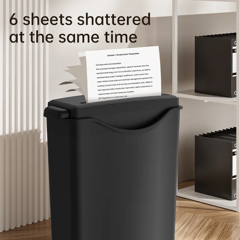 ET101SC Déchiqueteuse de papier à bandes petite taille