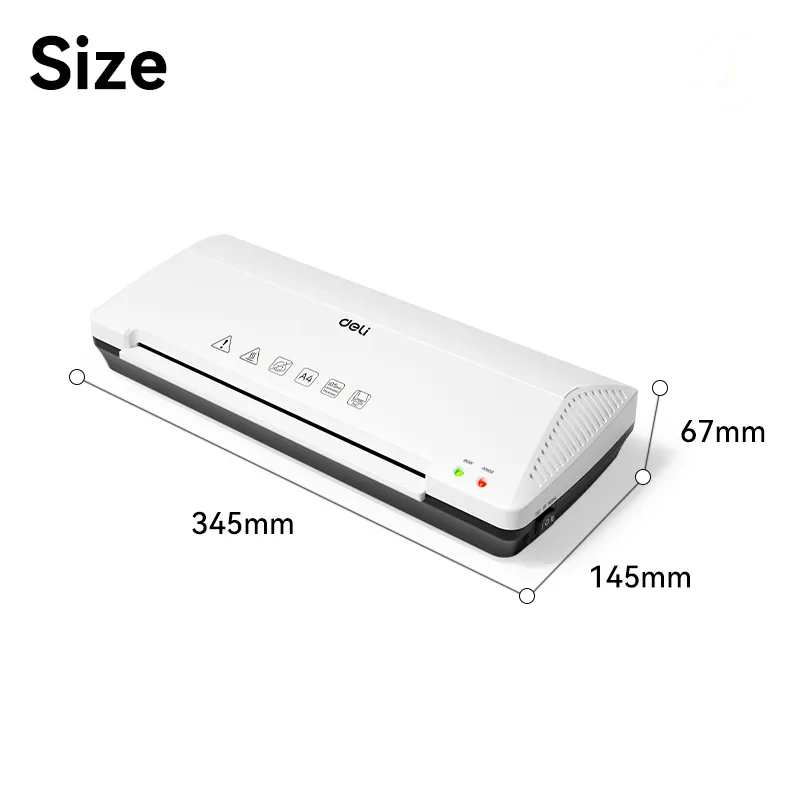 Laminateur pour plastique A4 ET102 70-125 microns