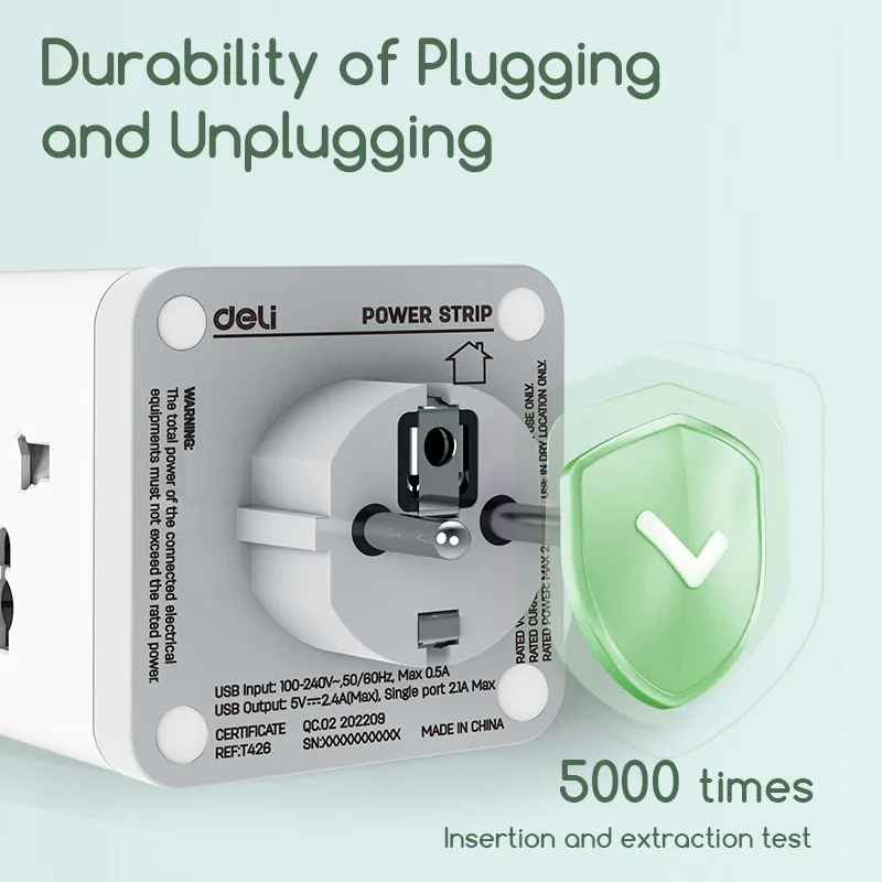 Et426 4 trous adaptateur conventionnel européen 9